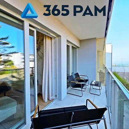 365pam - Zlote Zurawie Moon - Parking W Cenie, Widok Na Morze Z Balkonu Appartement *