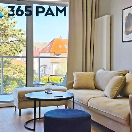 365pam - Zlote Zurawie Moon - Parking W Cenie, Widok Na Morze Z Balkonu * Ustronie Morskie