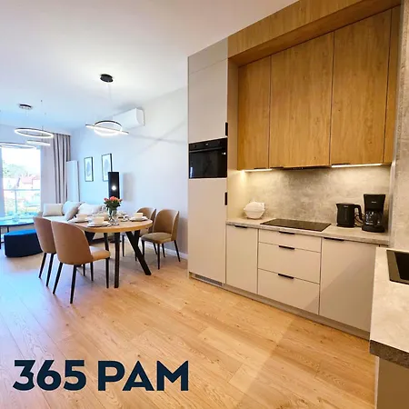 Appartement 365pam - Zlote Zurawie Moon - Parking W Cenie, Widok Na Morze Z Balkonu Ustronie Morskie